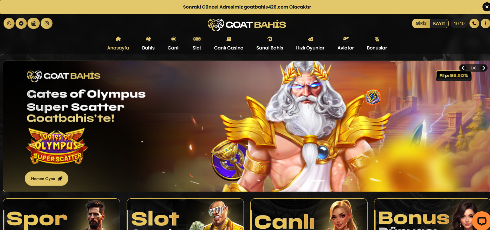 Goatbahis Banner